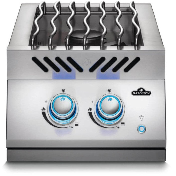 Built-In 700 Series 12" Single Range Top Burner Propane, Stainless Steel