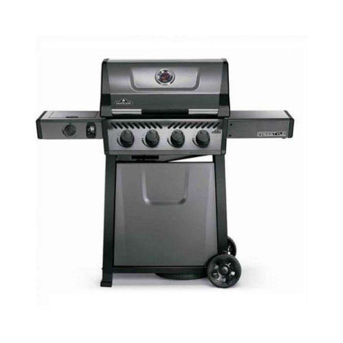 Freestyle 425 Propane Gas Grill with Range Side Burner, Graphite