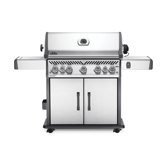 Rogue® SE 625 Propane Gas Grill with Infrared Rear and Side Burners, Stainless Steel