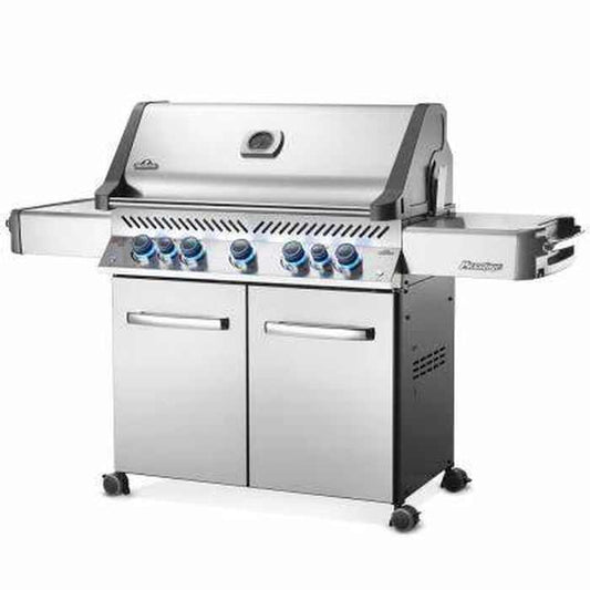 Prestige® 665 Propane Gas Grill with Infrared Side and Rear Burners, Stainless Steel
