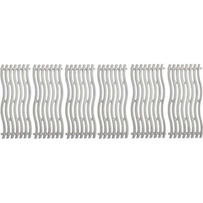 Six Cast Stainless Steel Cooking Grids for Prestige PRO™ 825
