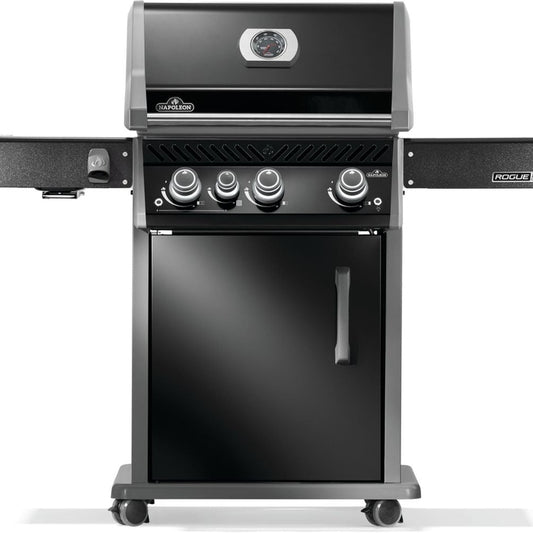 Rogue® PRO 425 Gas Grill with Infrared Side Burner Black