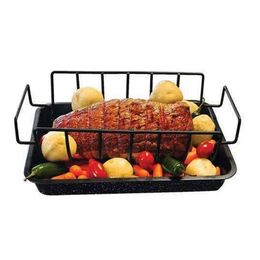 Rib Rack and Pan