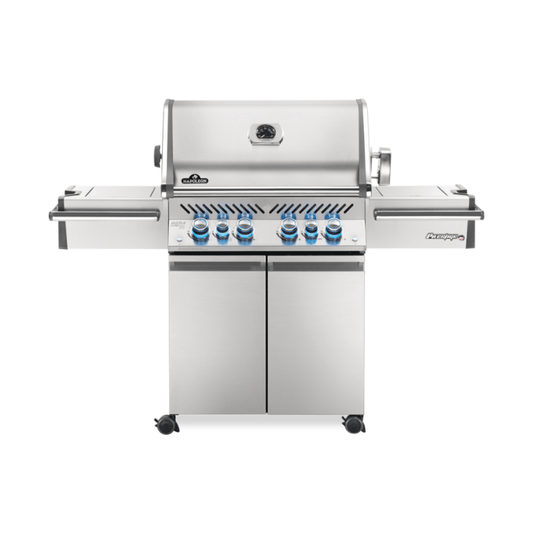 Prestige PRO™ 500 Propane Gas Grill with Infrared Rear and Side Burners, Stainless Steel