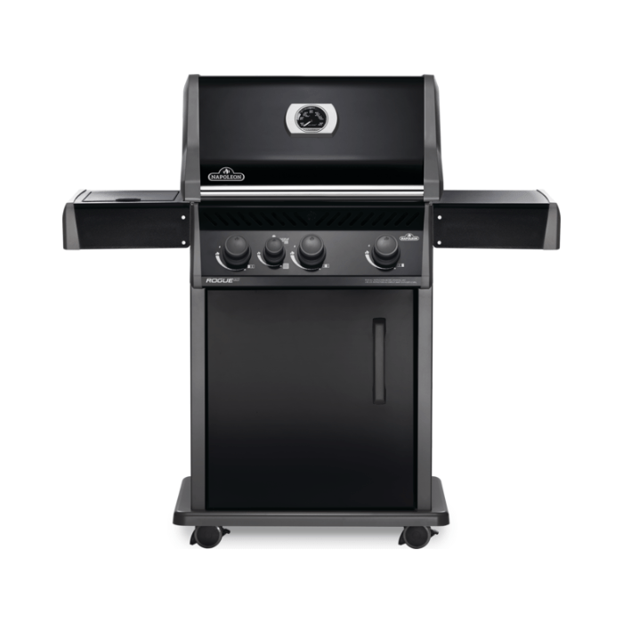 Rogue® XT 425 Propane Gas Grill with Infrared Side Burner, Black