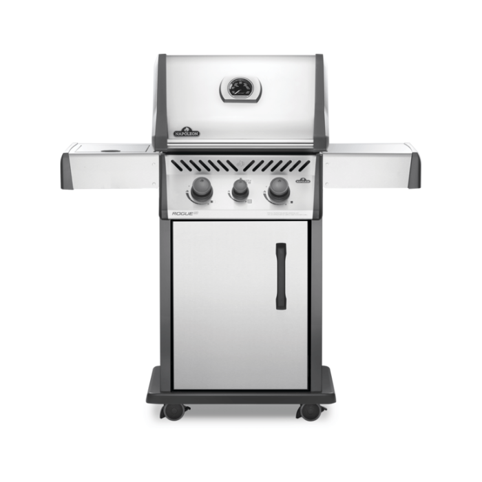 Rogue® XT 365 Propane Gas Grill with Infrared Side Burner, Stainless Steel