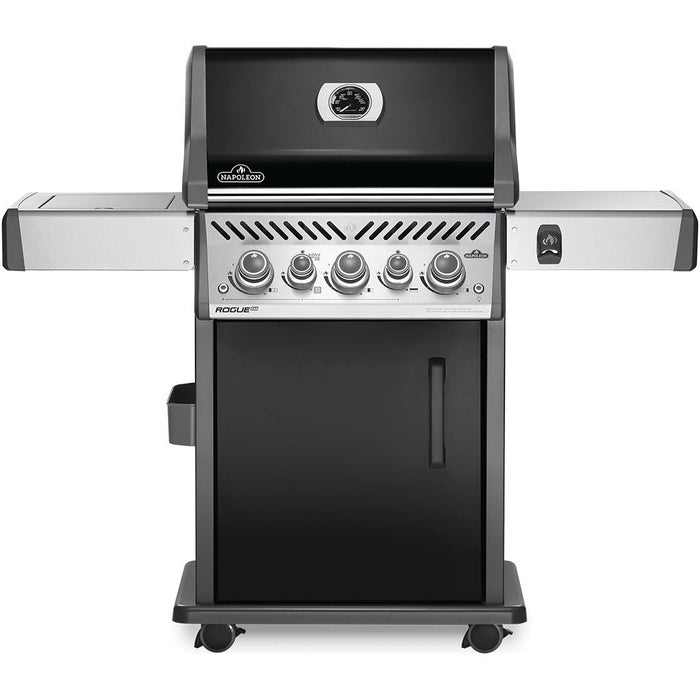 Rogue® SE 425 Propane Gas Grill with Infrared Rear and Side Burners, Black