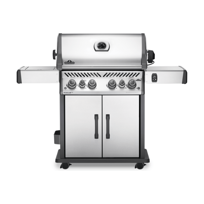 Rogue® SE 525 Propane Gas Grill with Infrared Rear and Side Burners, Stainless Steel
