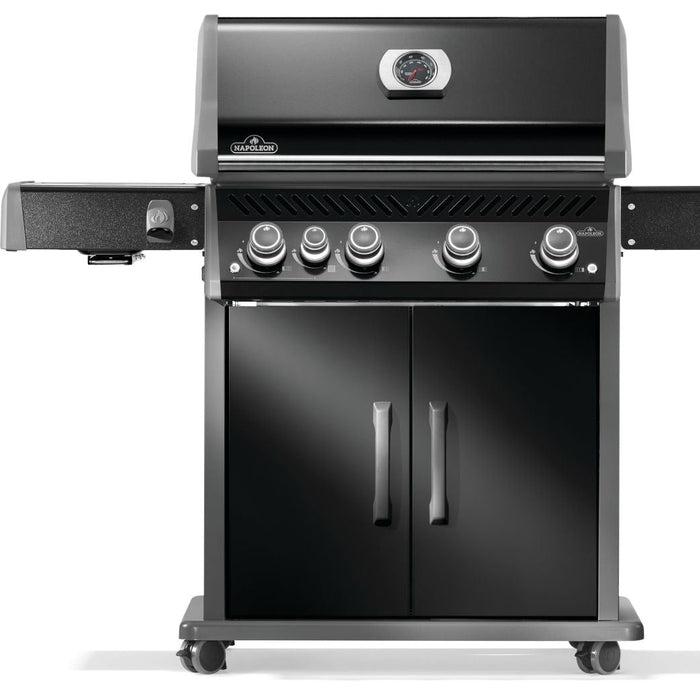 Rogue® PRO-S 525 Propane Gas Grill with Infrared Rear and Side Burners, Black