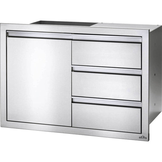 36" X 24" Single Door & Triple Drawer Combo