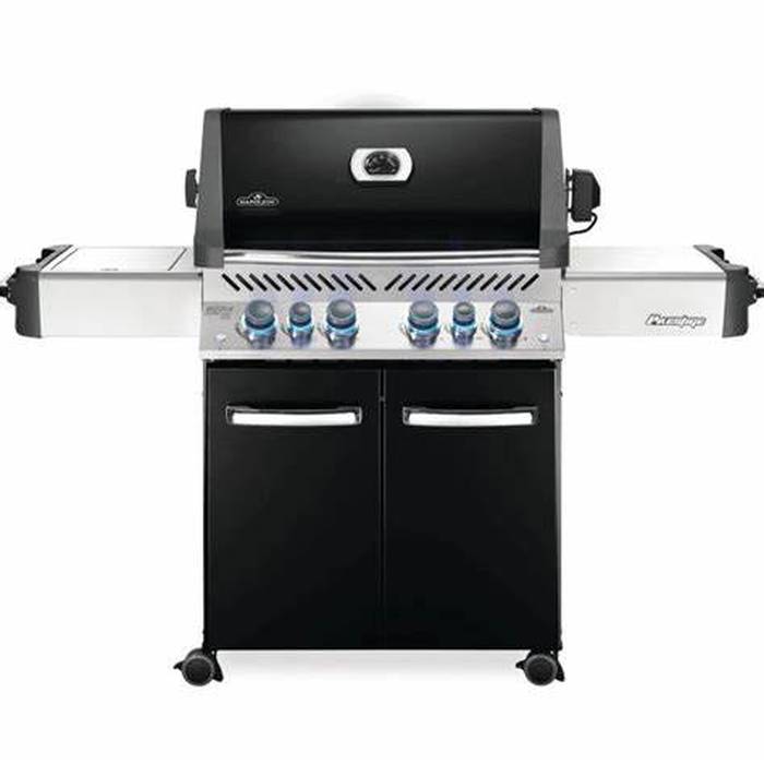 Prestige PRO™ 500 Propane Gas Grill with Infrared Rear and Side Burners, Black