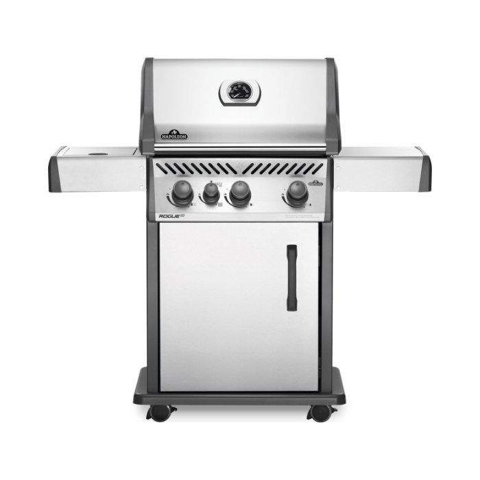 Rogue® XT 425 Propane Gas Grill with Infrared Side Burner, Stainless Steel