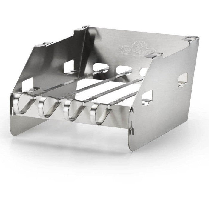 SIZZLE ZONE™ Burner Windshield and Skewer Rack - Small