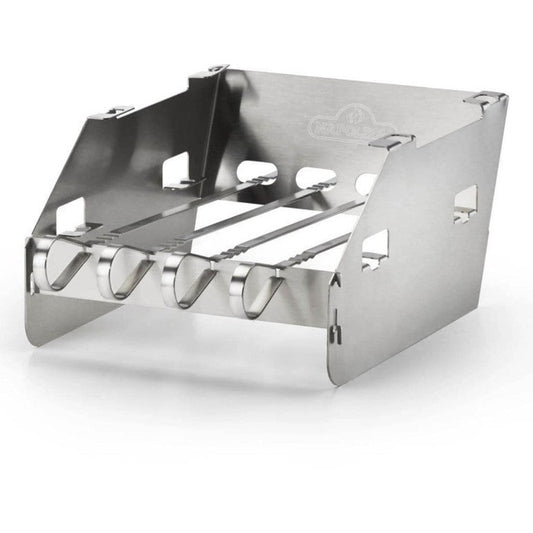 SIZZLE ZONE™ Burner Windshield and Skewer Rack - Small
