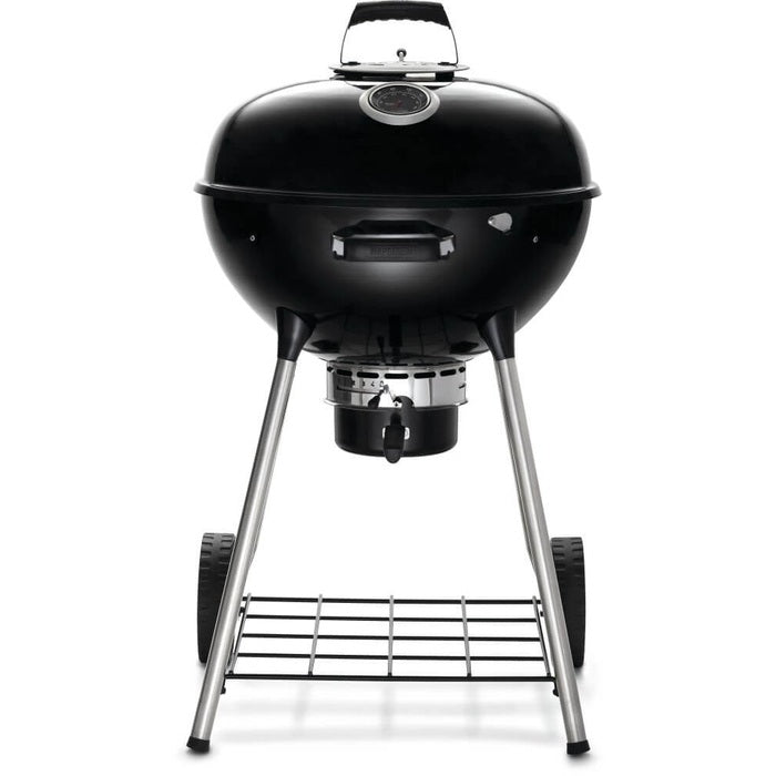22" Charcoal Kettle Grill, Black