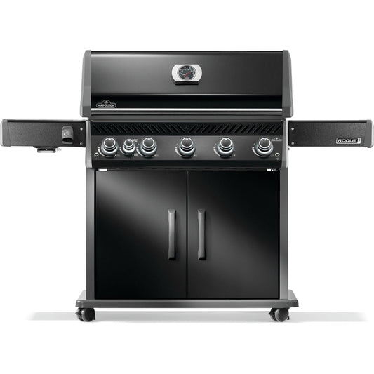Rogue® PRO-S 625 Propane Gas Grill with Infrared Rear and Side Burners, Black