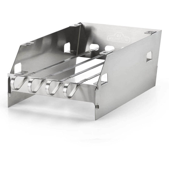 SIZZLE ZONE™ Burner Windshield and Skewer Rack - Large