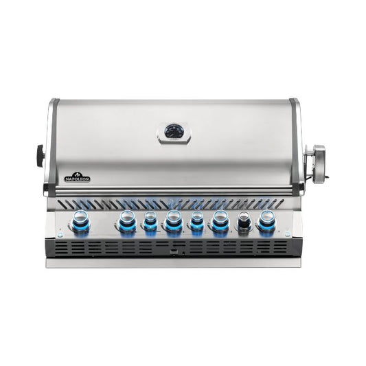 Built-in Prestige PRO™ 665 Propane Gas Grill Head with Infrared Rear Burner, Stainless Steel