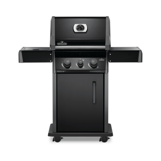 Rogue® XT 365 Propane Gas Grill with Infrared Side Burner, Black