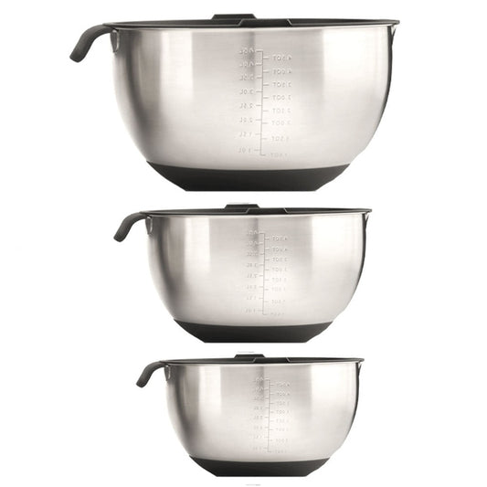 3 Pieces Marinating Bowl Set
