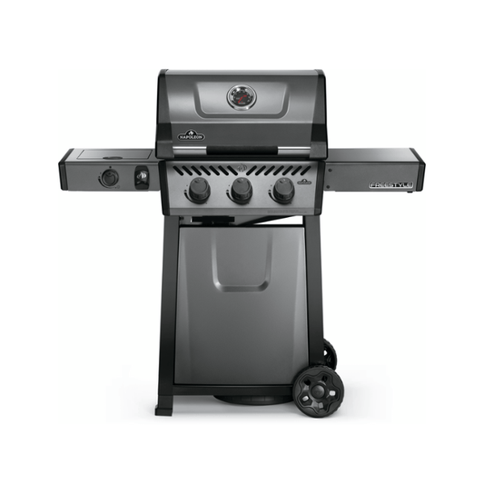 Freestyle 365 Propane Gas Grill with Range Side Burner, Graphite