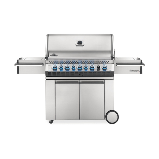 Prestige PRO™ 665 Propane Gas Grill with Infrared Rear and Side Burners, Stainless Steel