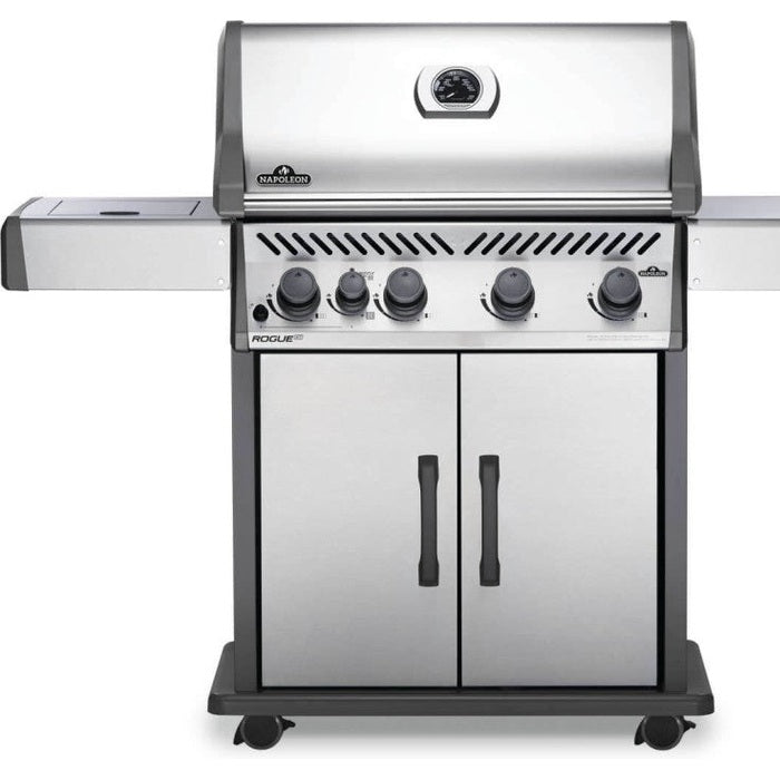 Rogue® XT 525 Propane Gas Grill with Infrared Side Burner, Stainless Steel