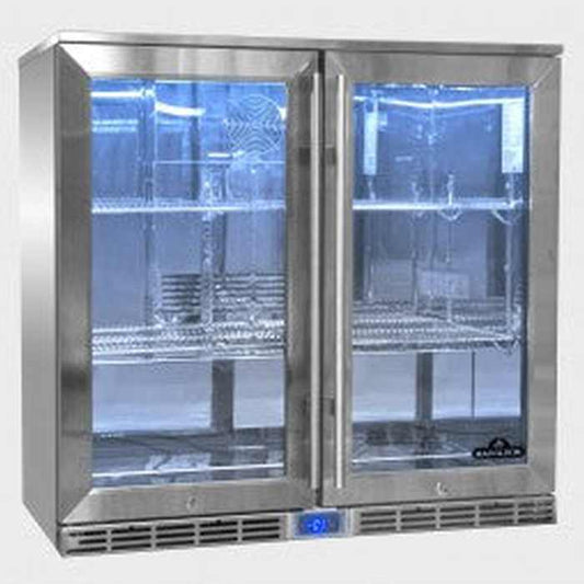 FRIDGE, 210 D Outdoor Cooler, Double Door Glass