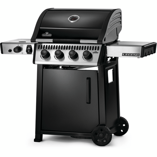 Legend 425 Propane Gas Grill with Range Side Burner, Stainless Steel