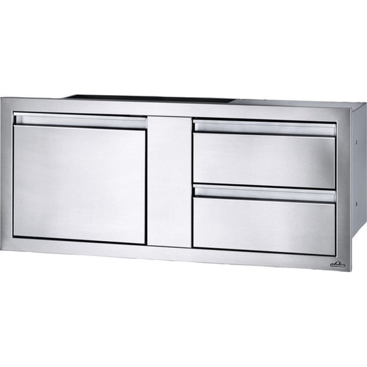 42" X 16" Single Door & Double Drawer Combo