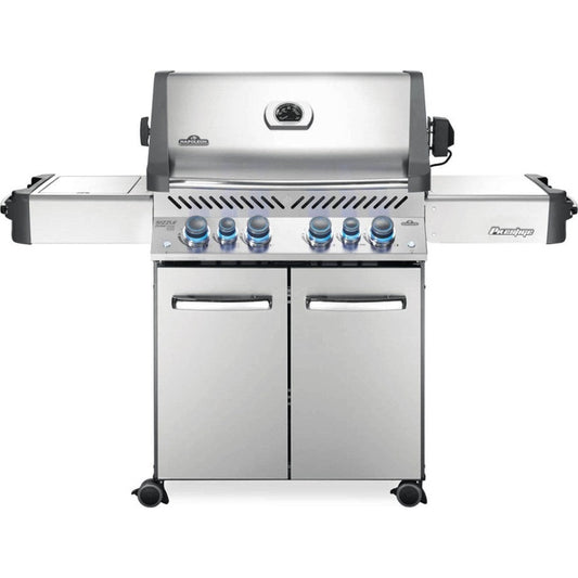 Prestige® 500 Natural Gas Grill with Infrared Side and Rear Burners, Stainless Steel