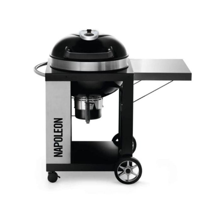 PRO CART Charcoal Kettle Grill, Black