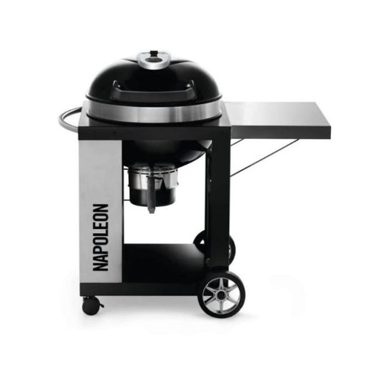 PRO CART Charcoal Kettle Grill, Black