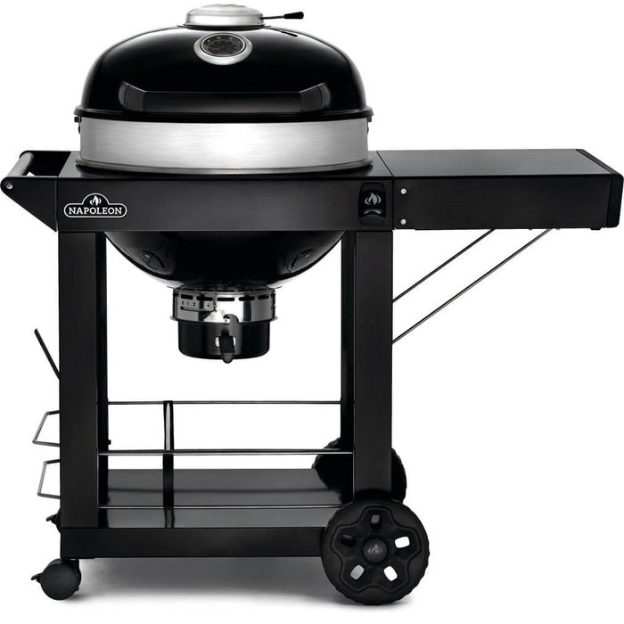 PRO CART Charcoal Kettle Grill, Black