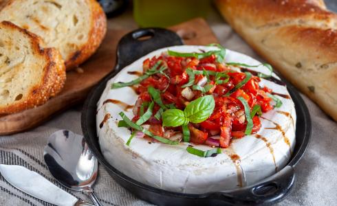 Baked Brie-Schetta Recipe