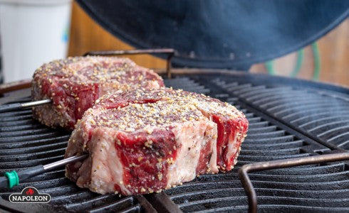 Ribeyes Over Charcoal Recipe